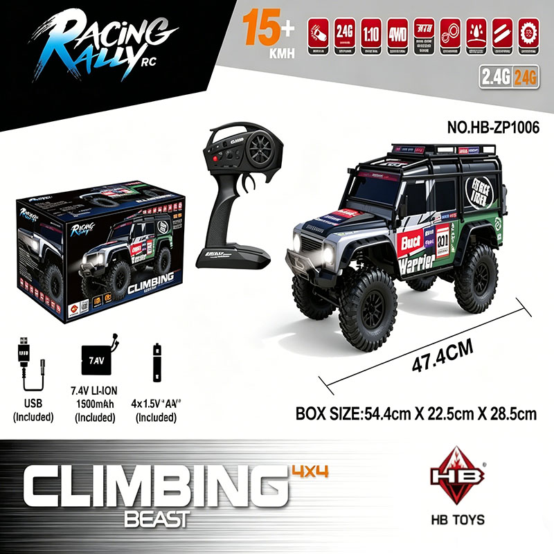 Rc Hobby Grade Truck - Coche de control remoto HB Zp1005