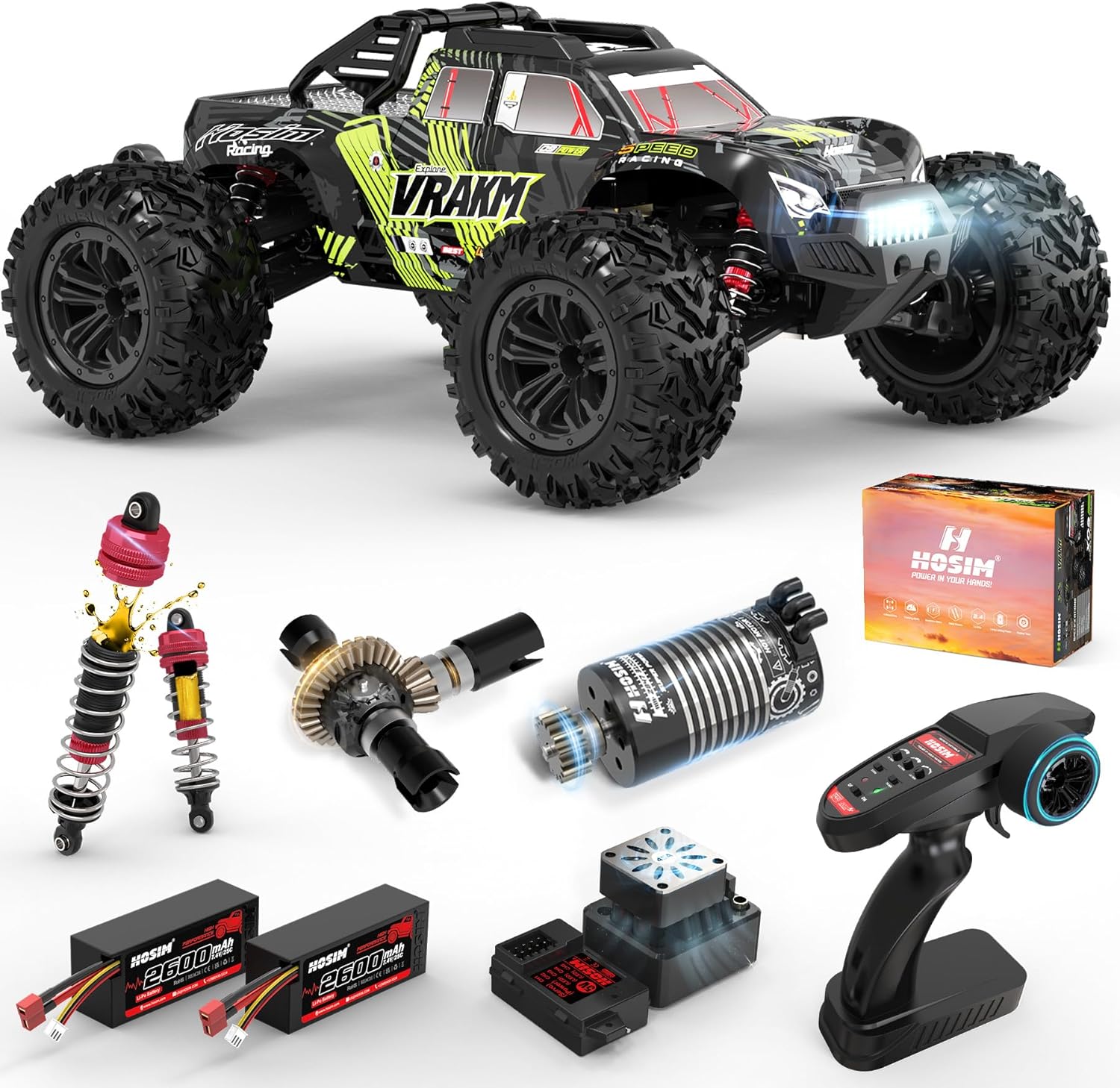 Coche RC sin Escobillas para A - Rc Hobby Grade Truck reseña y precio