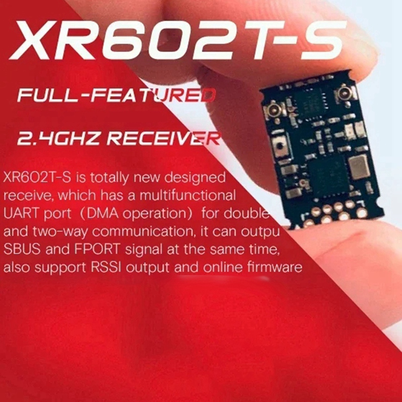 Receptor micro XR602T-S 2.4G 8 - Receiver Sbus 8Ch reseña y precio