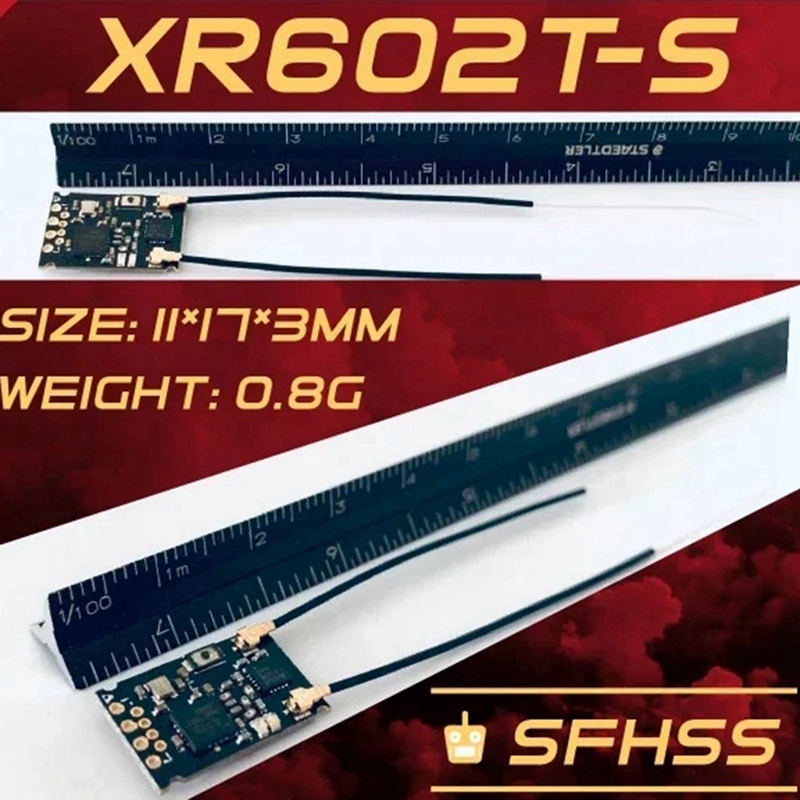 Receptor micro XR602T-S 2.4G 8 - Receiver Sbus 8Ch reseña y precio
