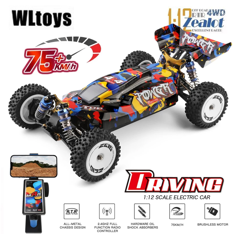 WLtoys 124017 124007   75 KM/H - Rc Hobby Toucan reseña y precio
