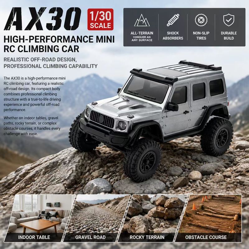 AX30, coche teledirigido a esc - Rc Hobby Toucan reseña y precio